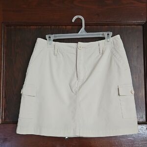 St. John's Bay Khaki Stretch Skort - Size 8